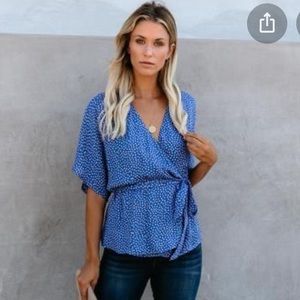 Polka Dot Blouse